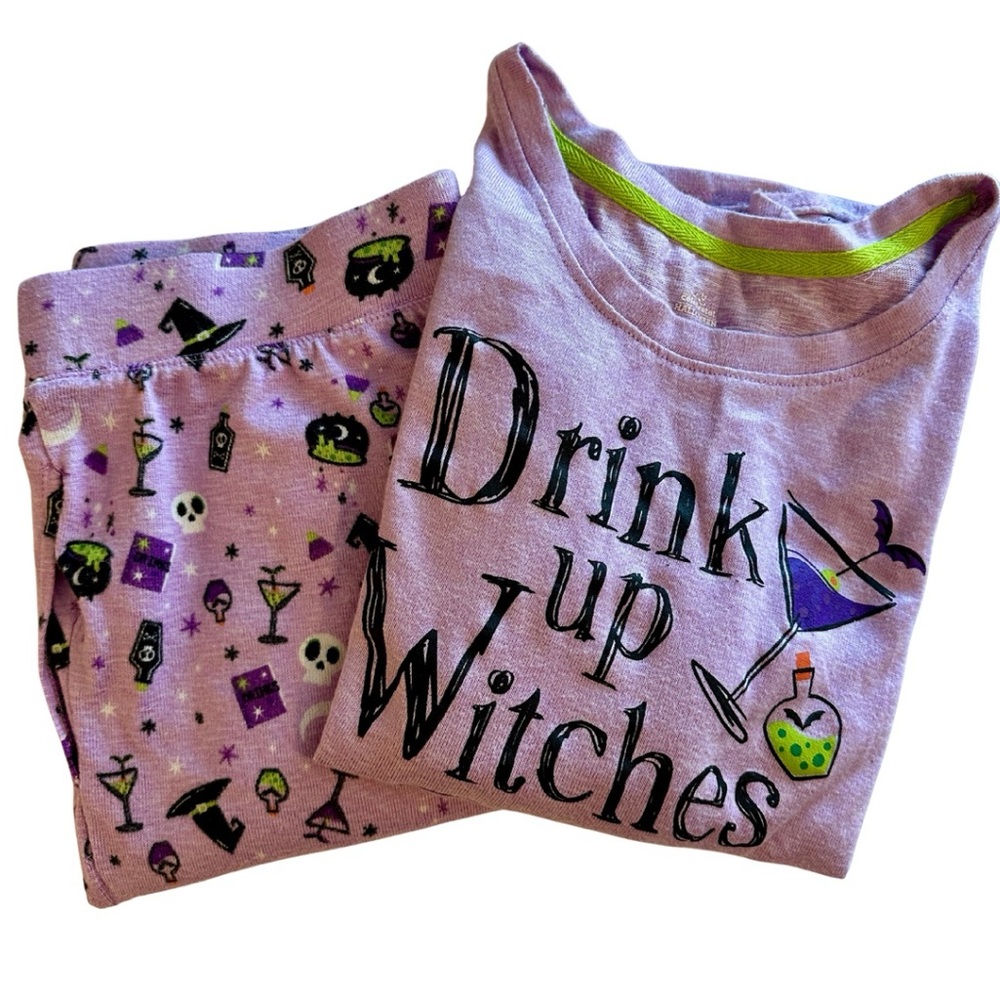 Drink up Witches - women’s pajama set! Perfect for Halloween!